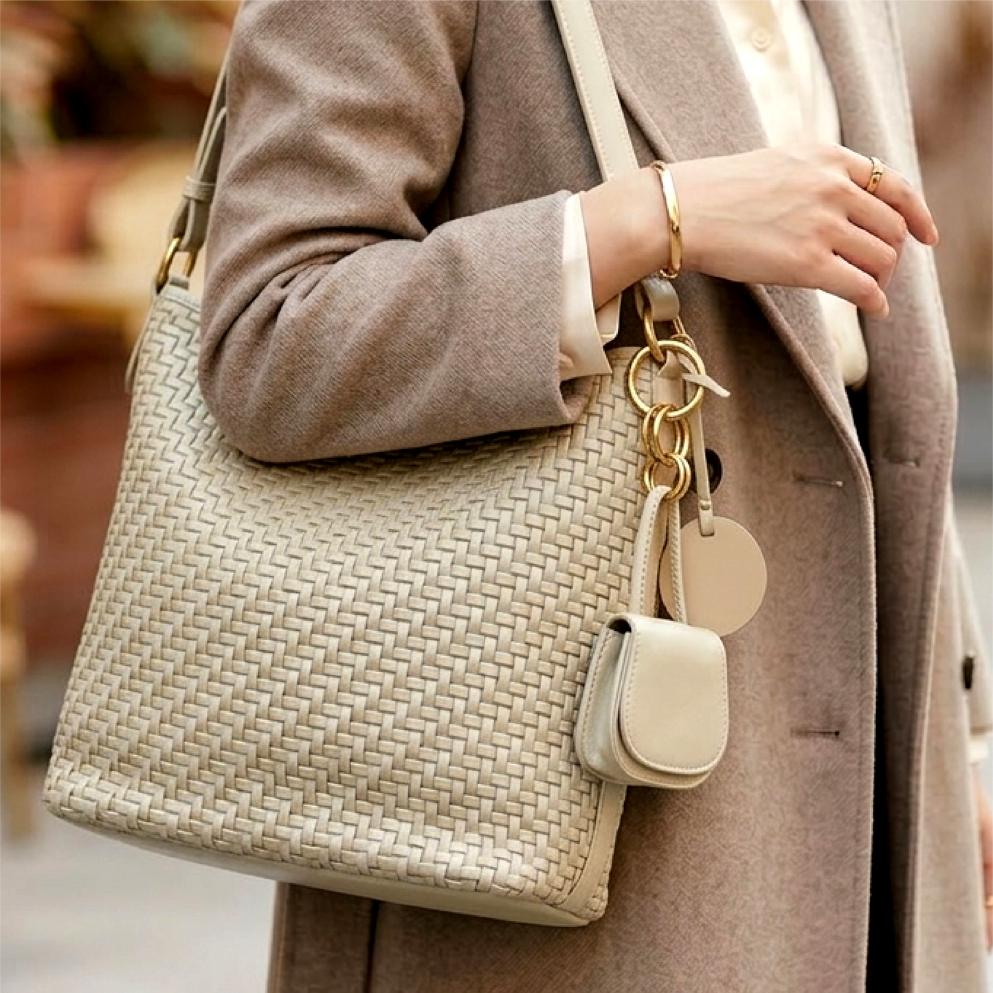 Shoulder bag - Woven Tote
