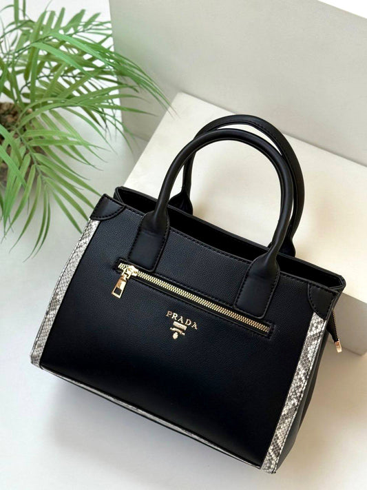 Saffiano Leather Tote