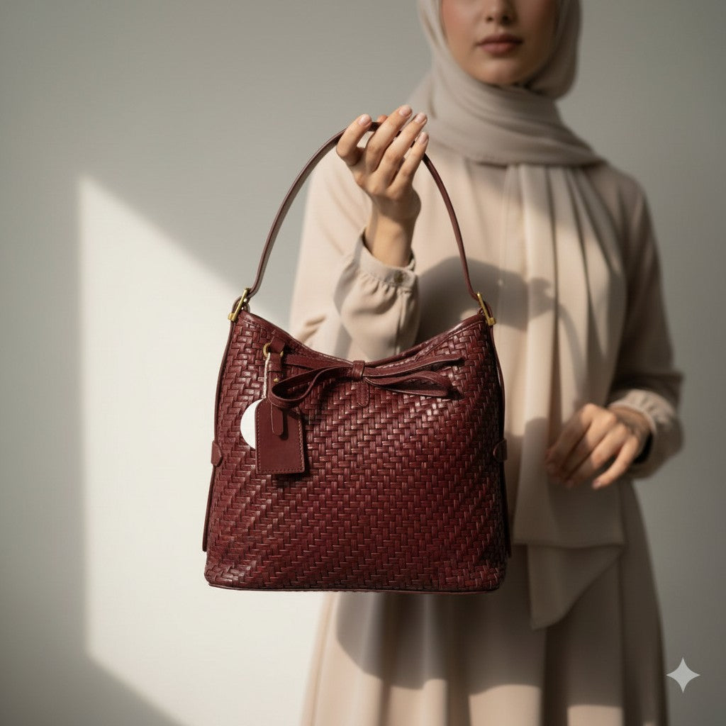 Shoulder bag - Woven Tote