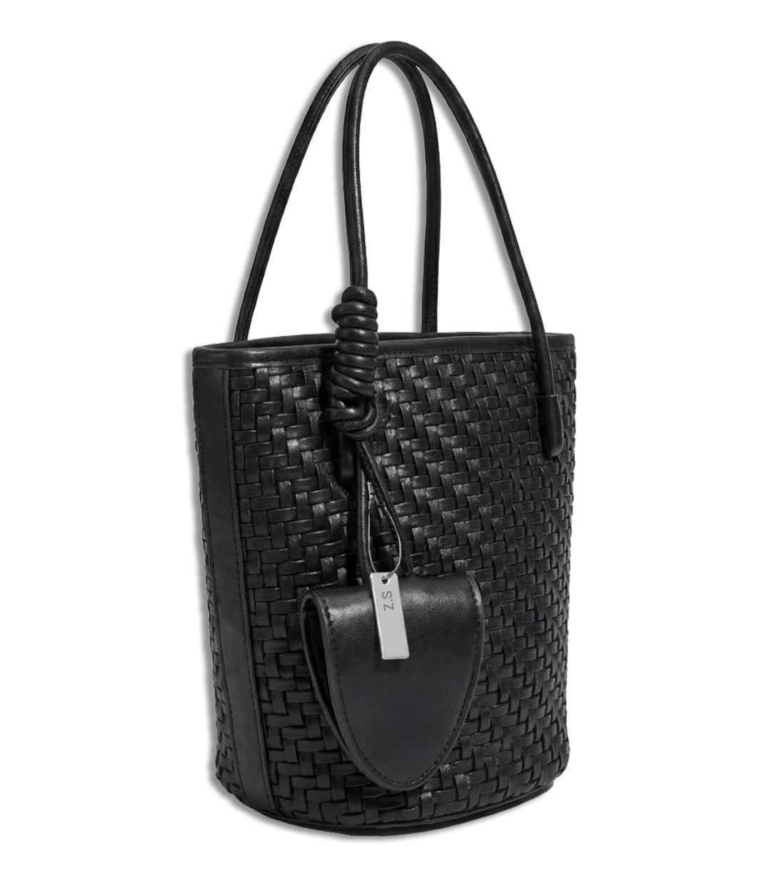 Woven Bucket Bag