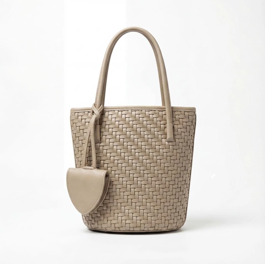 Woven Bucket Bag